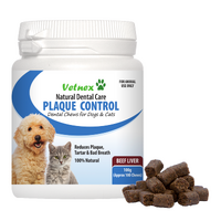 Vetnex Plaque Control Chews For Dogs & Cats 100gm