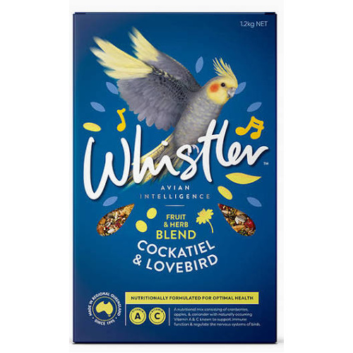 Whistler Cockatiel & Lovebird Gourmet Blend