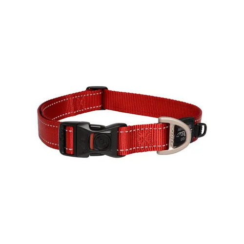 Rogz Classic Dog Collar [ Size:Small;Colour:Red ]